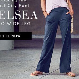 Athleta Chelsea wide leg pants